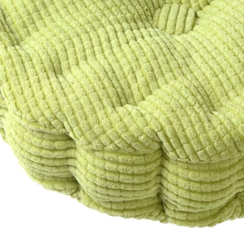 Tufted Seat Cushion Large Square Round Thicken Chair Pad Tatami Floor Pillow Cushion for Home Office Patio Dining Chairs 50x50cm