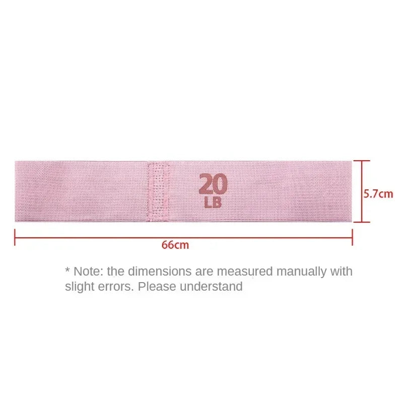 Fabric Elastic Fitness Resistance Bands Yoga Pilates Hip Circle Expander Bands Gym Training Loops Yoga Workout Equipment