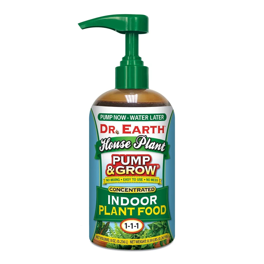 Organic Plant Food Liquid Concentrate Fertilizer 8oz Quick Easy Feed Plant Nutrients Natural Ingredients Safe Pets Weather