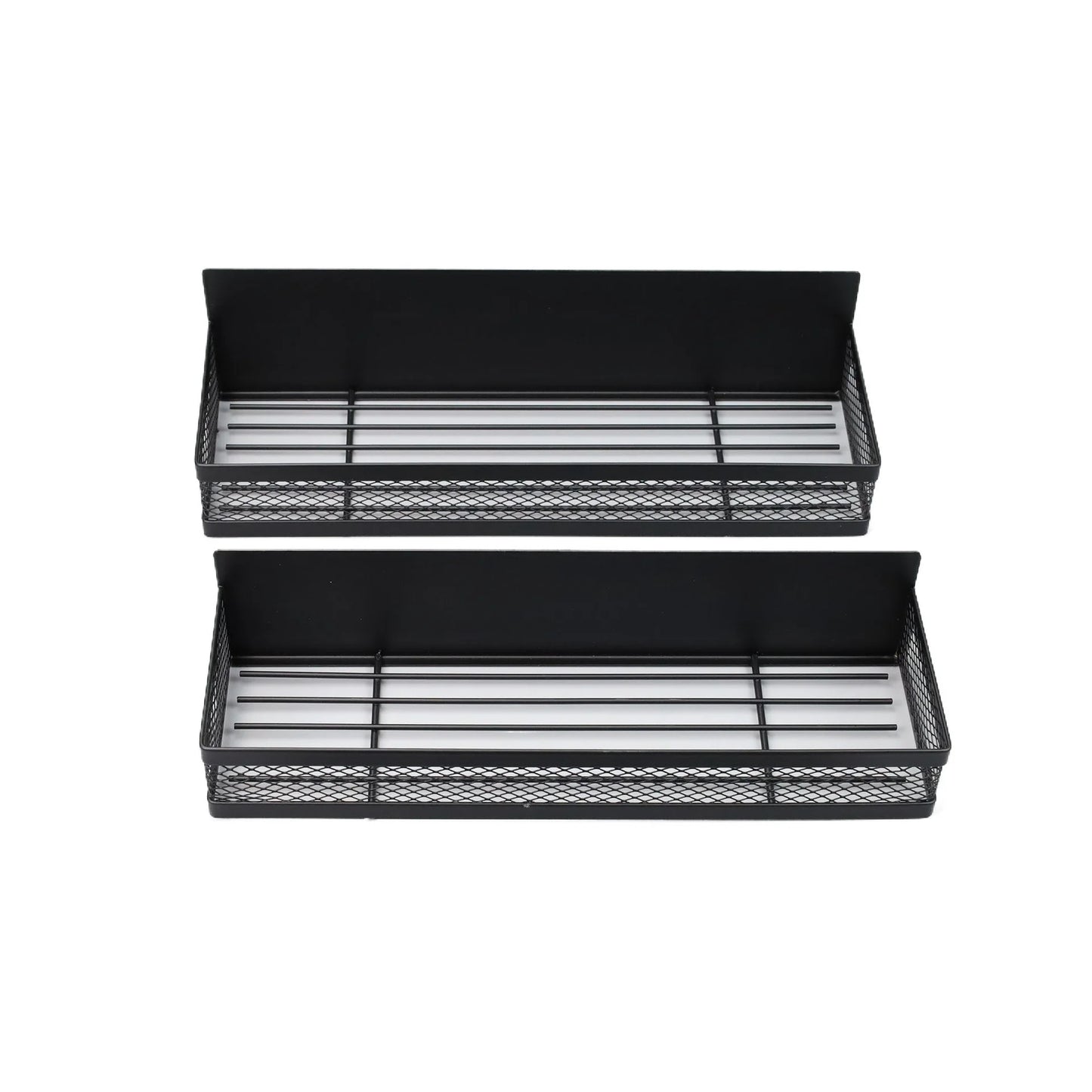 Magnetic Refrigerator Organizer - No Drill Kitchen Spice Rack with Hooks, Side Mounted Utensil Holder for Condiments & Paper Tow