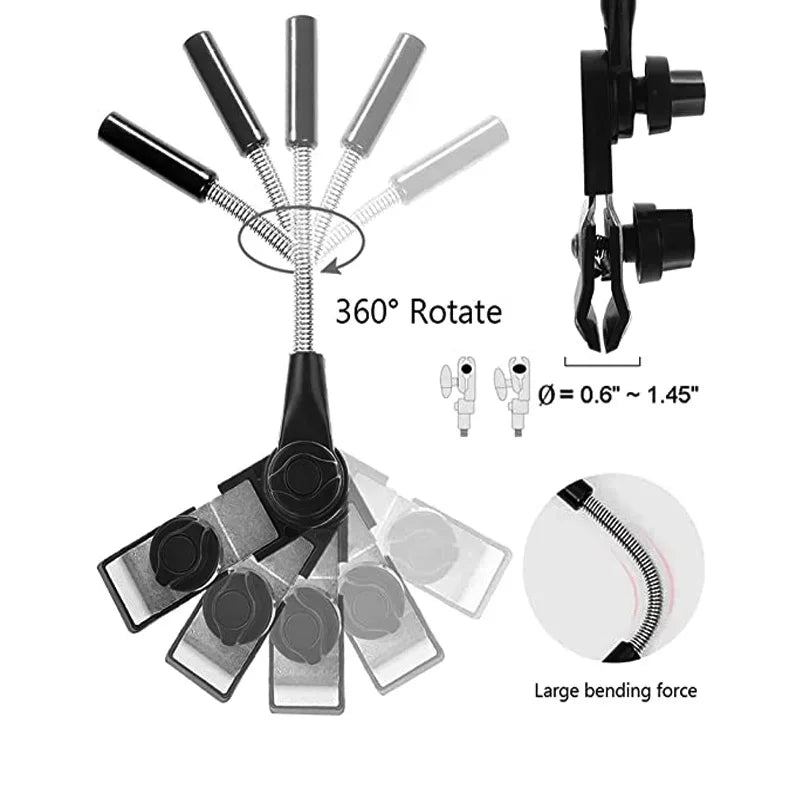 UV Protection Baby Stroller Umbrella With Clamp Universal Sunscree Rainproof Stroller Cover Umbrella Baby Stroller Accessories