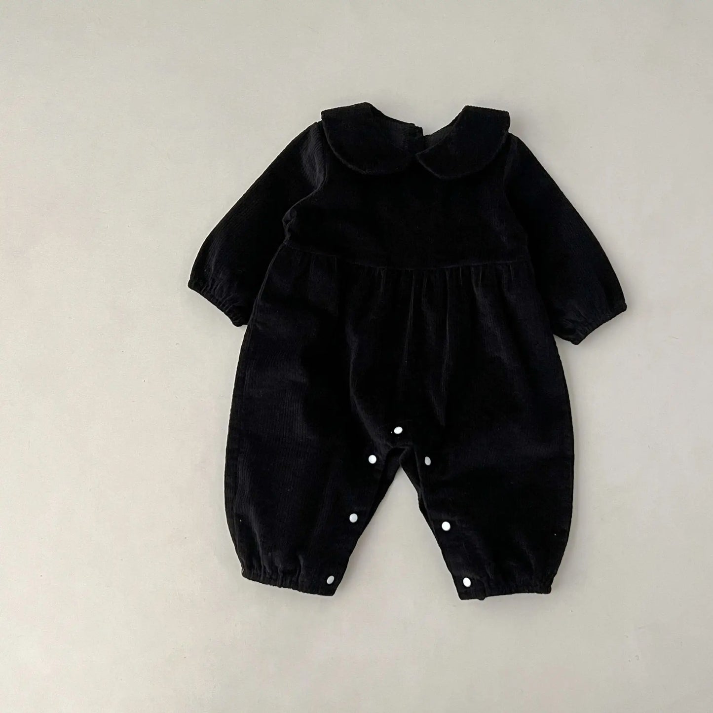 Spring And Autumn Newborn Infant Baby Boys And Girls Corduroy Romper Long Sleeved Rompers Kids Onepiece Fashion Baby Clothing