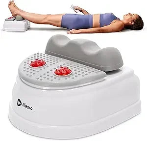 Lifepro Chi Machine - Lymphatic Massager with Red Light Therapy, 12-Speed Swing Exercise Machine for Passive Aerobic Fitness, Bl