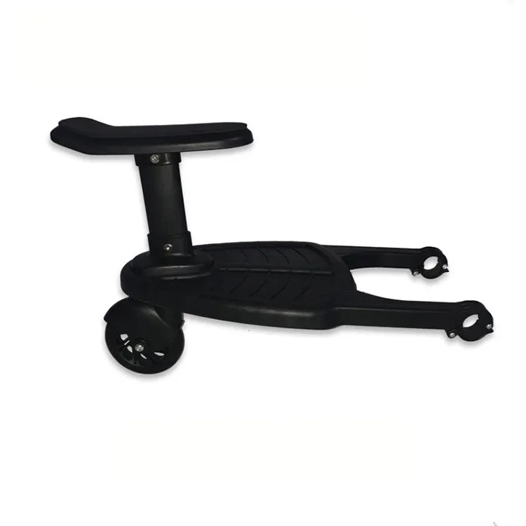 Twins Baby Stroller Pedal Adapter Stroller Accessorie Second Children Auxiliary Trailer Twins Scooter Standing Plate with Seat