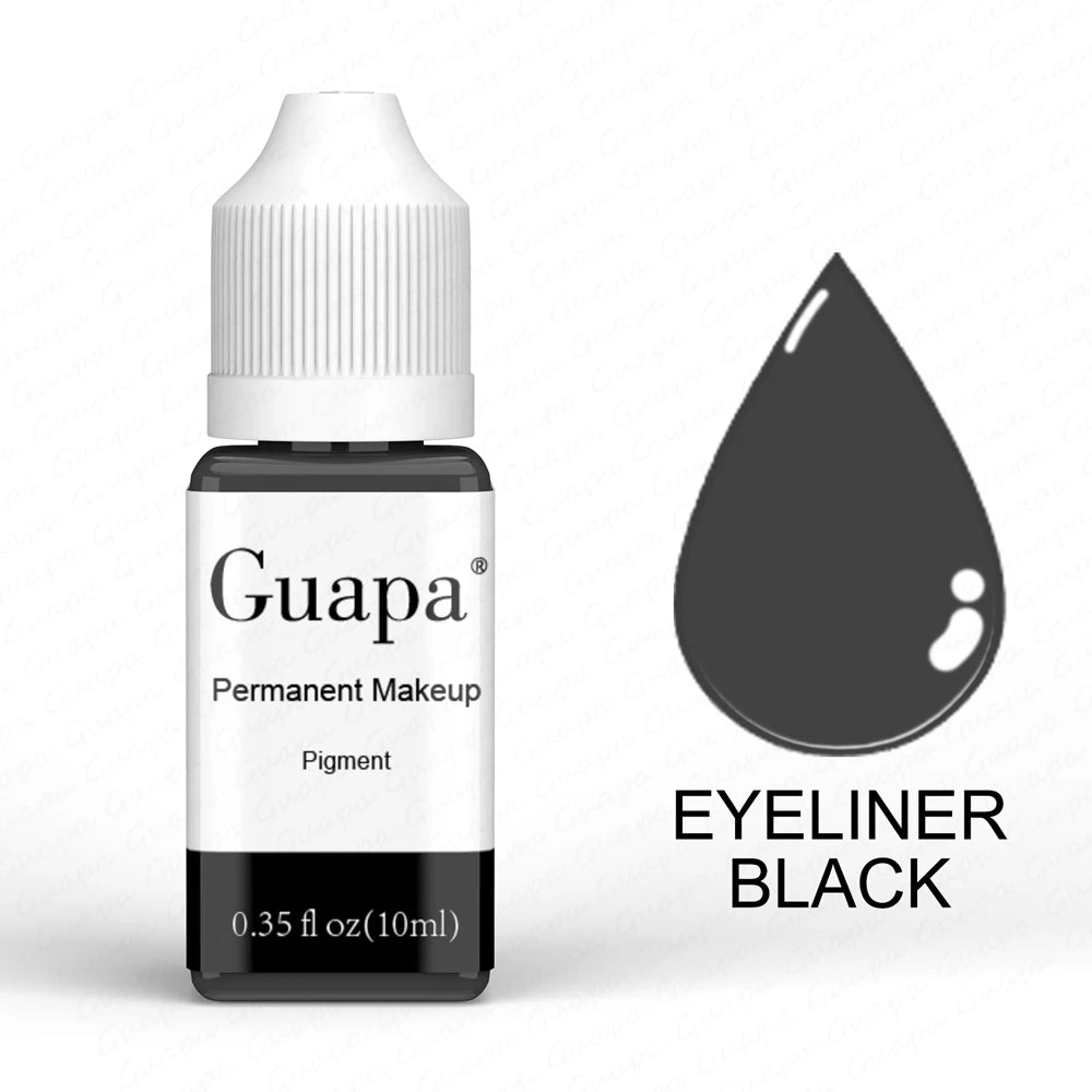 Guapa 10ml Organic Plant Water Base Natural Eyebrow Tattoo Ink Micropigmentation Permanent Makeup Eyeliner Pigment