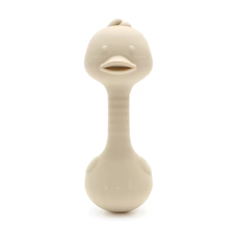 Silicone Baby Rattle Toys Easy To Grip Newborn Gift Cute Rabbit Sand Hammer Rattles Teething Toy for Infants Baby Stuff BPA Free