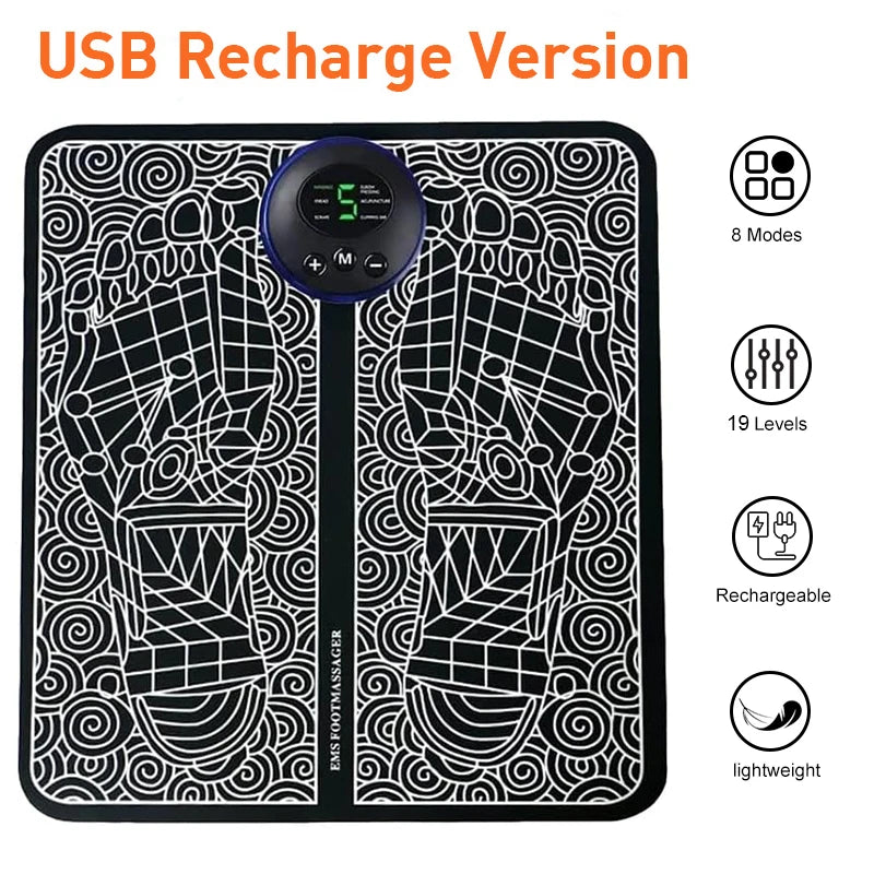 Wireless EMS Muscle Stimulator Toner ABS Abdominal Hip Trainer Weight Loss Fitness Shaping Electric Body Slimming Massager