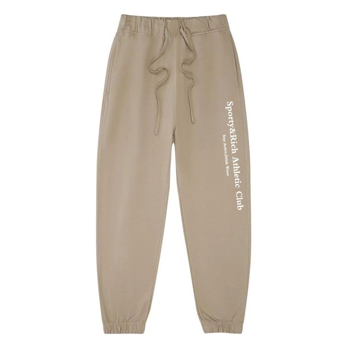 2024 Autumn Women Terry Cotton Sweatpants Vintage Style Jogging Running Fitness Workout Trousers 90'ss Street Fashion Trousers