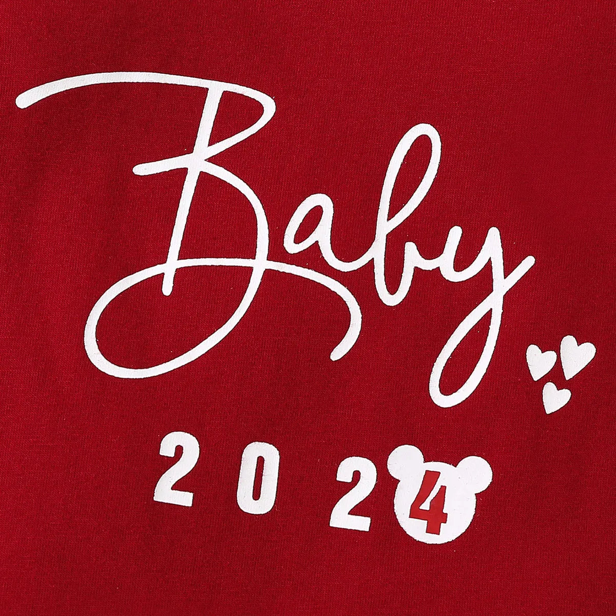 Baby boy English printed round neck long sleeved (including hat) jumpsuit pants