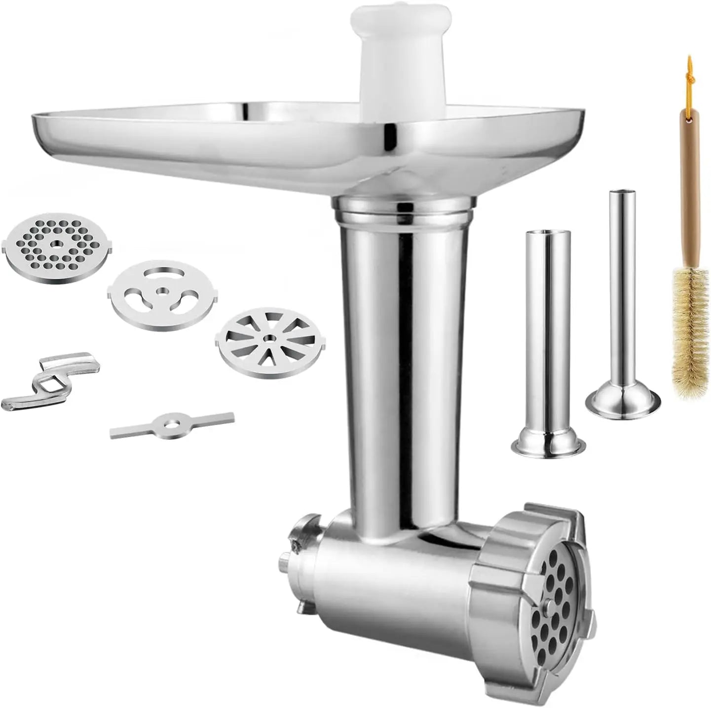 2025 new Stand Mixer Attachment Food Grinder Set Kitchen Grinding Tools for Kenwood Chef / Chef XL, KVC, KVL, kMix,also fit SMEG