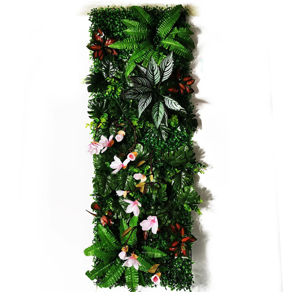 Artificial Plant Fake Grass Moss Subtropical Plant Decoration Home Wall Panel 15.74inch *47.24inch/1 Panel