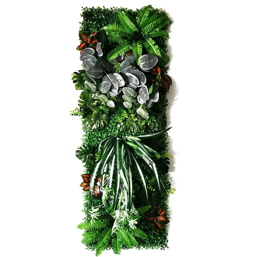 Artificial Plant Fake Grass Moss Subtropical Plant Decoration Home Wall Panel 15.74inch *47.24inch/1 Panel