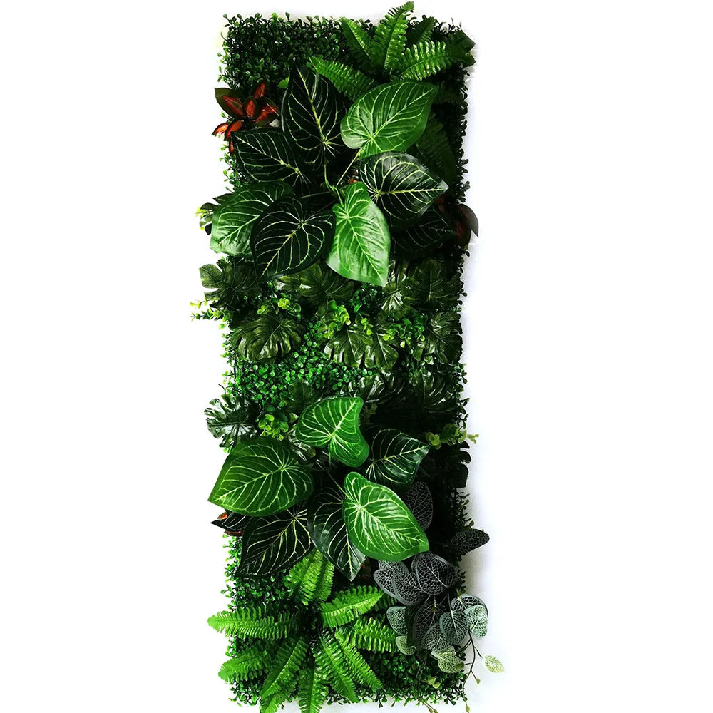 Artificial Plant Fake Grass Moss Subtropical Plant Decoration Home Wall Panel 15.74inch *47.24inch/1 Panel