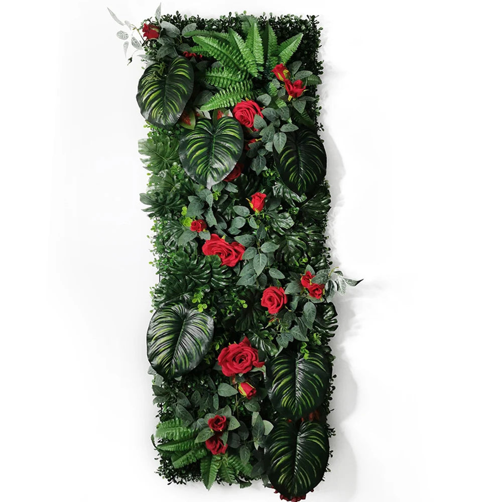 Artificial Plant Fake Grass Moss Subtropical Plant Decoration Home Wall Panel 15.74inch *47.24inch/1 Panel