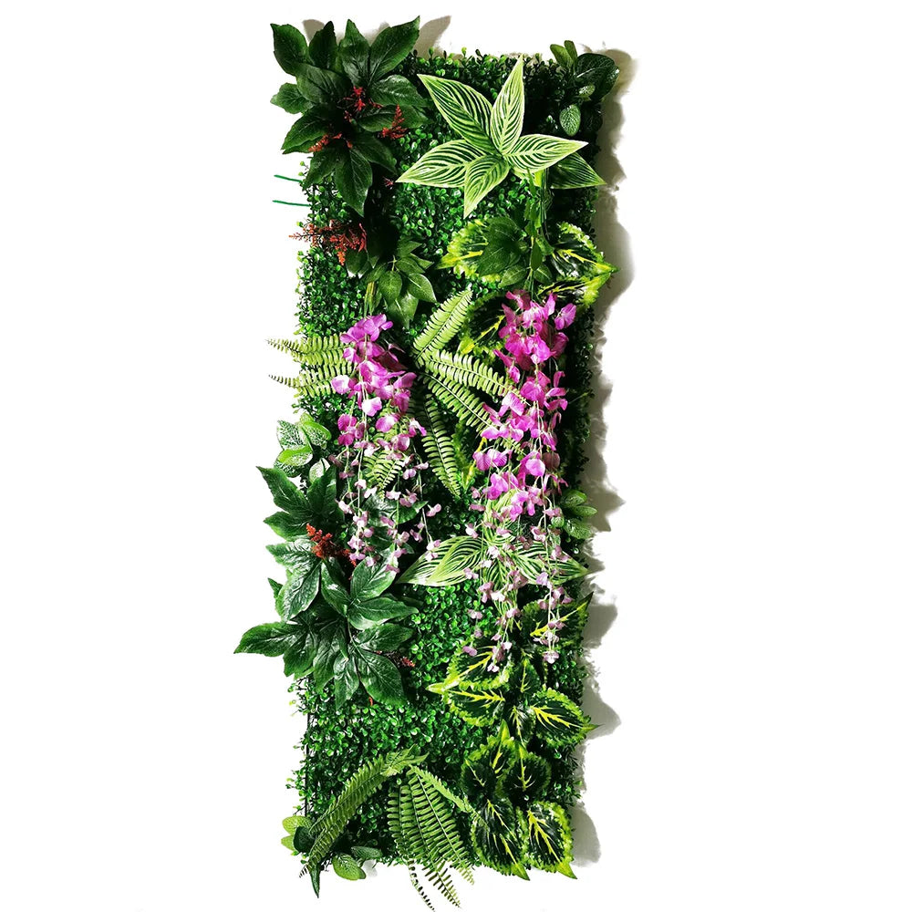 Artificial Plant Fake Grass Moss Subtropical Plant Decoration Home Wall Panel 15.74inch *47.24inch/1 Panel