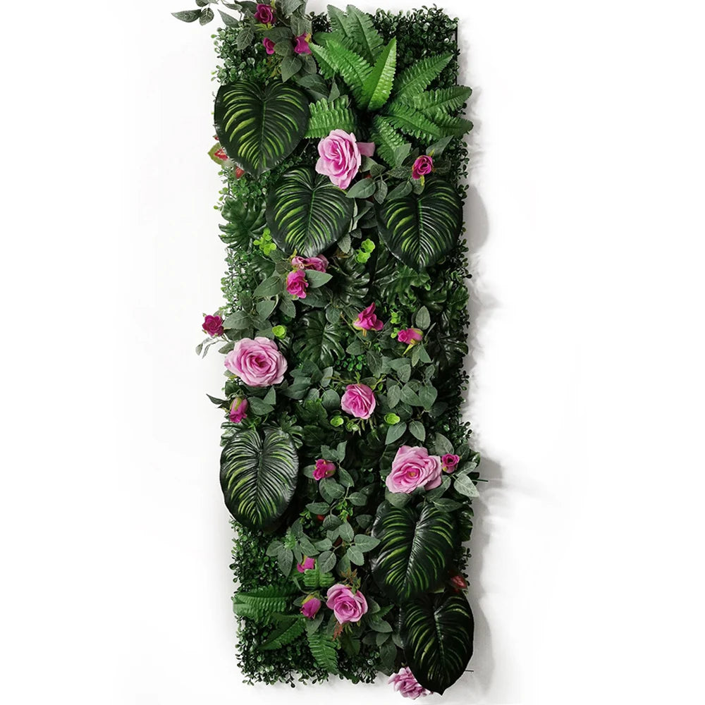 Artificial Plant Fake Grass Moss Subtropical Plant Decoration Home Wall Panel 15.74inch *47.24inch/1 Panel