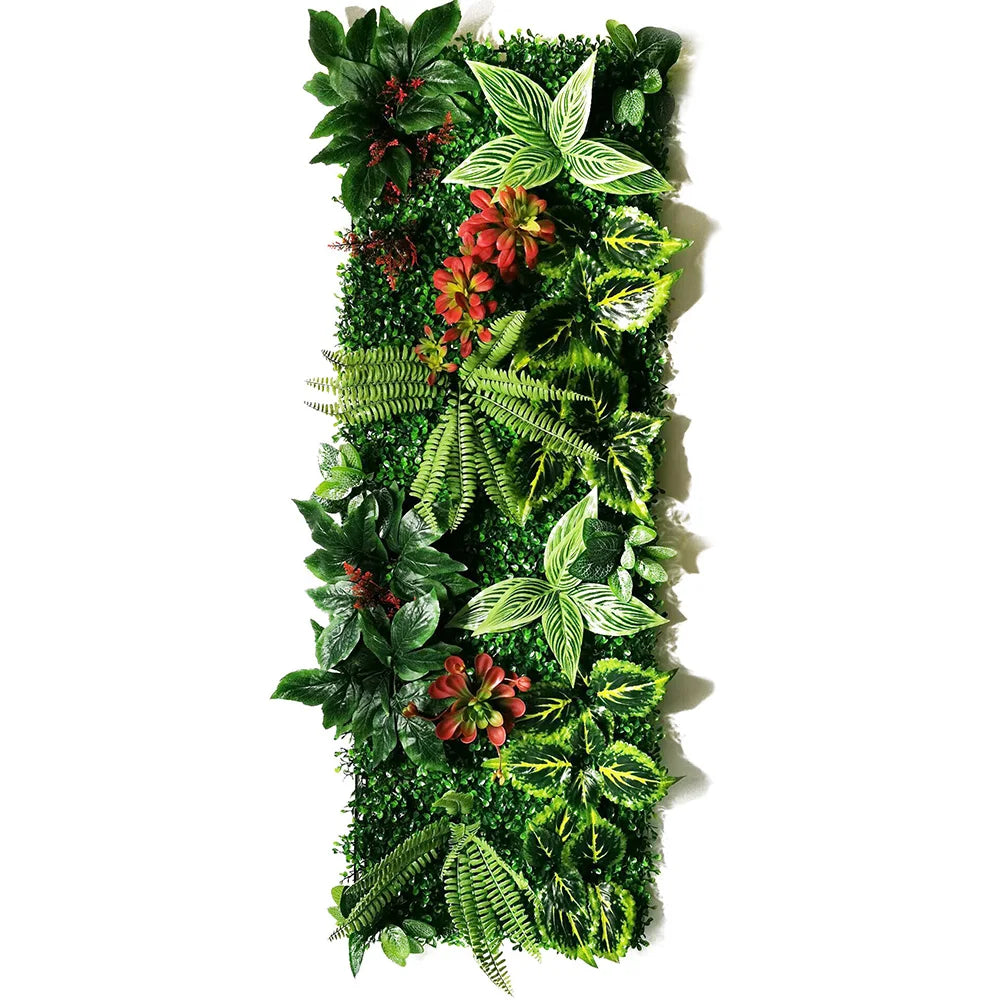 Artificial Plant Fake Grass Moss Subtropical Plant Decoration Home Wall Panel 15.74inch *47.24inch/1 Panel
