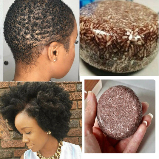 60g Organic Natural Soap Bar Hair growth Solid Shampoo Conditioner Moisturise SLES-Free Clean Vegan