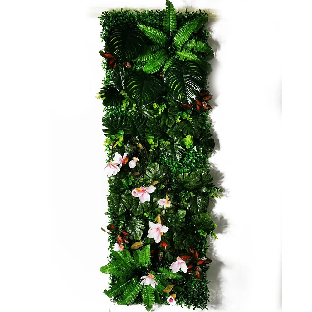 Artificial Plant Fake Grass Moss Subtropical Plant Decoration Home Wall Panel 15.74inch *47.24inch/1 Panel