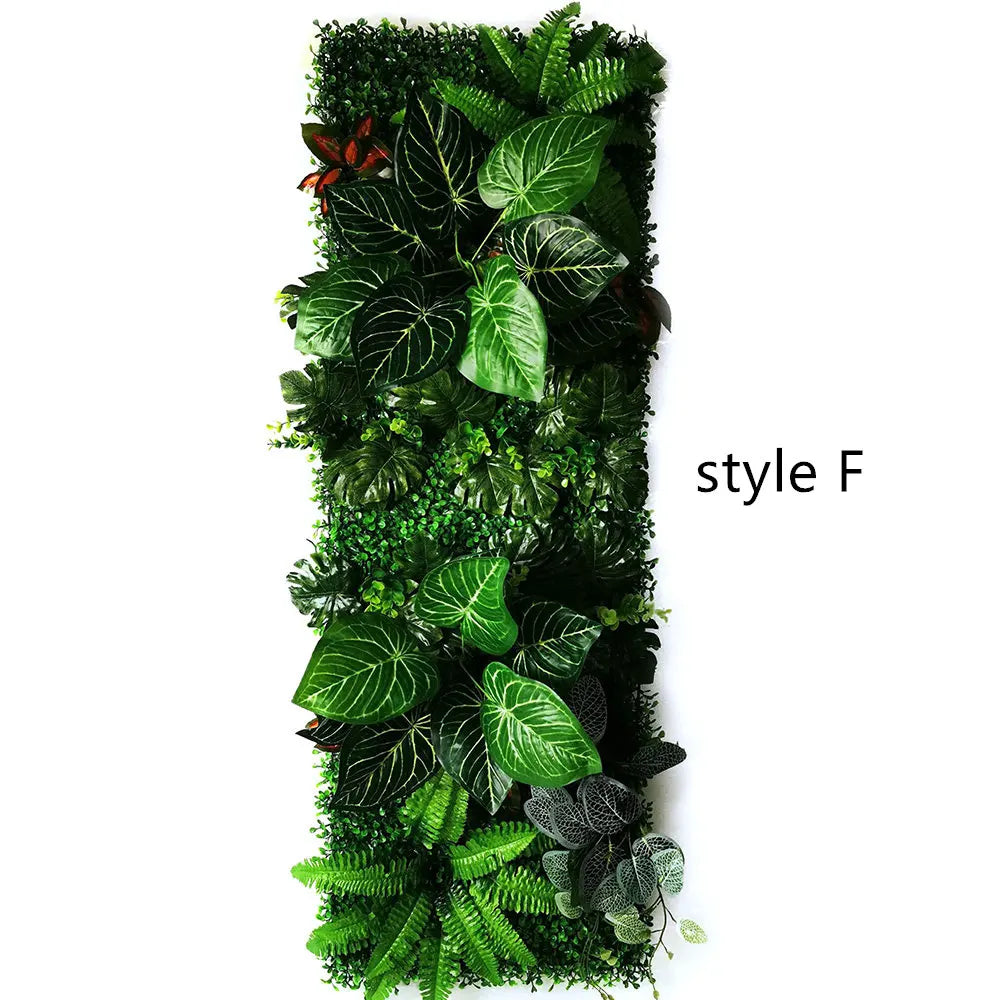 Artificial Plant Fake Grass Moss Subtropical Plant Decoration Home Wall Panel 15.74inch *47.24inch/1 Panel