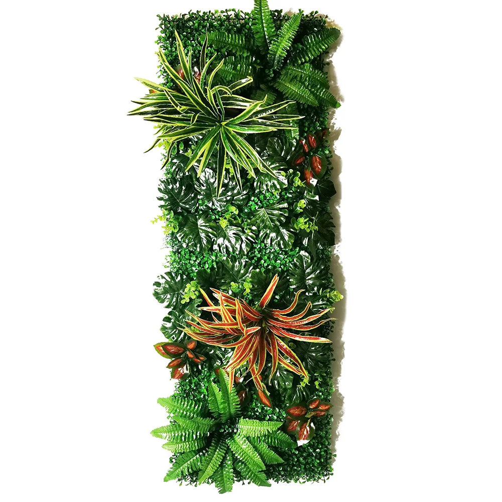 Artificial Plant Fake Grass Moss Subtropical Plant Decoration Home Wall Panel 15.74inch *47.24inch/1 Panel