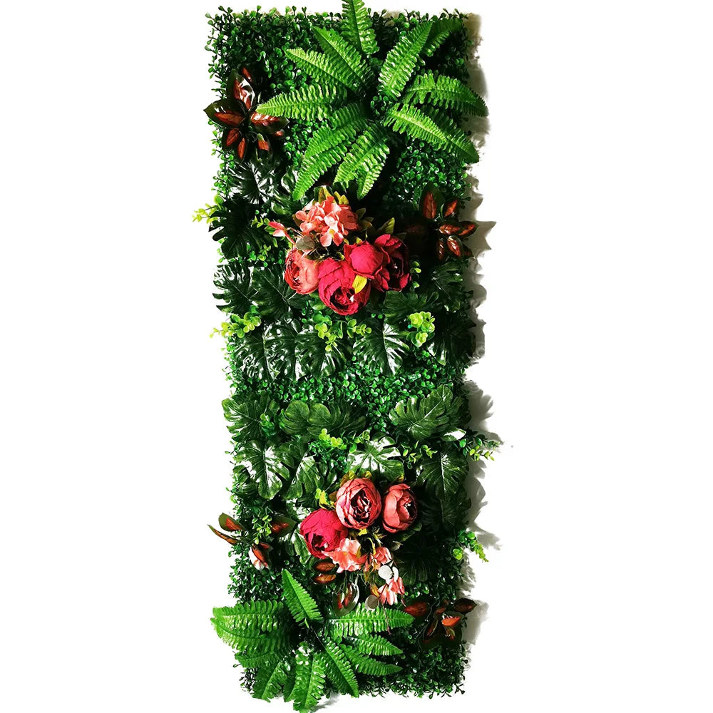 Artificial Plant Fake Grass Moss Subtropical Plant Decoration Home Wall Panel 15.74inch *47.24inch/1 Panel