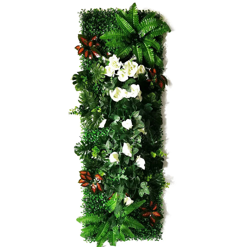 Artificial Plant Fake Grass Moss Subtropical Plant Decoration Home Wall Panel 15.74inch *47.24inch/1 Panel