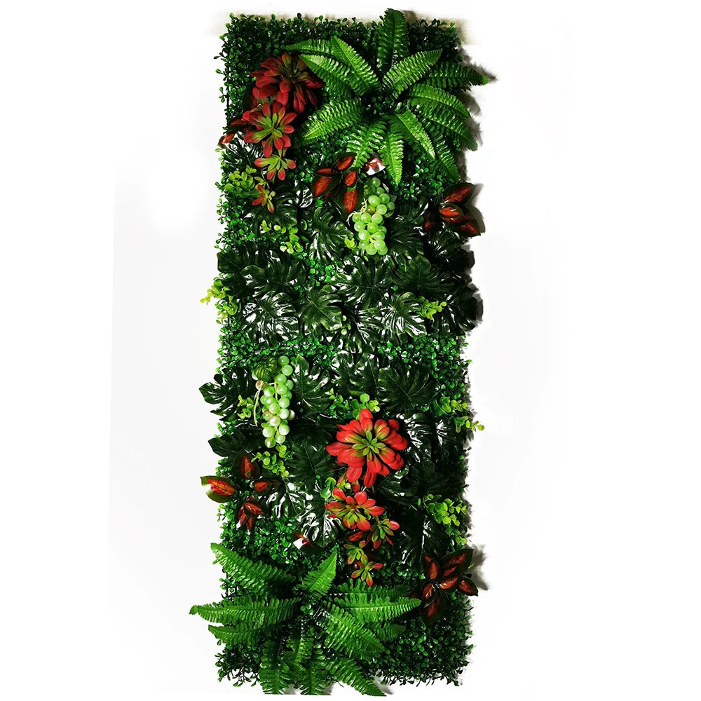 Artificial Plant Fake Grass Moss Subtropical Plant Decoration Home Wall Panel 15.74inch *47.24inch/1 Panel