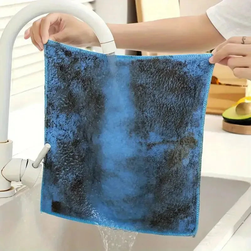 [Vibrant Microfiber Cloths] 10/20pcs Vibrant Microfiber Cleaning Cloths | Absorbent, Quick-Dry, Reusable Towels for Kitchen